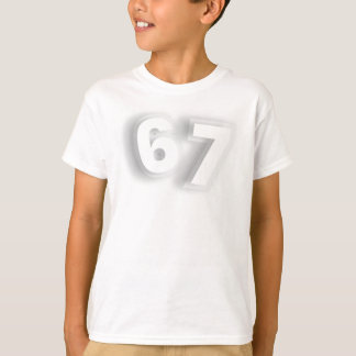 6 7 T-shirt – Trendy esthetische T-shirt