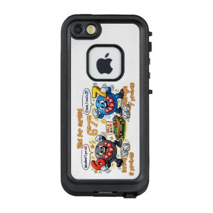 6’7” Van vitaal belang voor overlevingschemie-elem LifeProof FRÄ’ iPhone SE/5/5s Hoesje