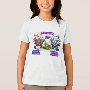 6’7” Van vitaal belang voor overlevingschemie-elem Tri-Blend Shirt