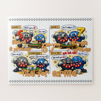 6’7” Vital for Survival Chemistry Elements   Legpuzzel