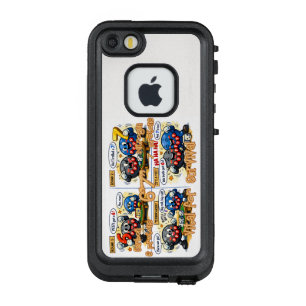 6’7” Vitale chemie-elementen voor overleving LifeProof FRÄ’ iPhone SE/5/5s Hoesje
