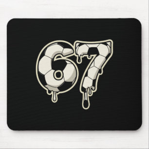 6 7 Voetbal Ll Drip Grafisch Zes Zeven Meme  Muismat