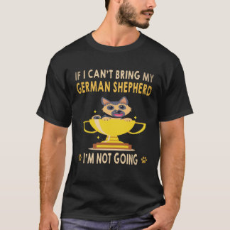 6 Als ik mijn Duitse herder niet kan meenemen, ga T-shirt
