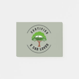 6.autoliefhebber gecertificeerd E autoliefhebber v Post-it® Notes