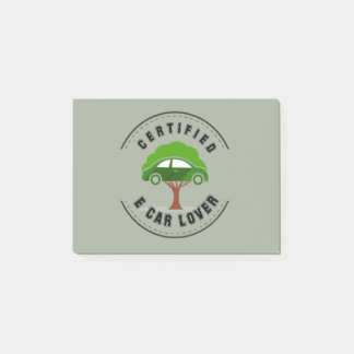 6.autoliefhebber gecertificeerd E autoliefhebber v Post-it® Notes