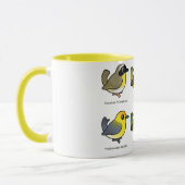 6 Baarbare Warblers Mok (Links)