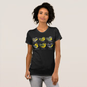 6 Baarbare Warblers T-shirt (Voorkant volledig)