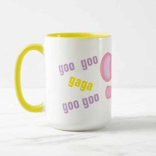 #6 Baby shower Cadeau Combo Mug (Gauche)