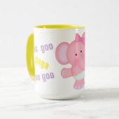 #6 Baby shower Cadeau Combo Mug (Devant gauche)