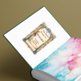 6 Boekplaten - Sprookjesprinses Vierkante Sticker