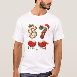 “6 Cadeaus & Sinterklaas Handen” Koekje voor broer T-shirt