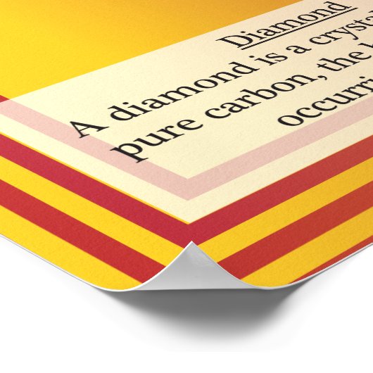 6. Carbone (C) Période Tableau des éléments (Coin)