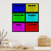6 Citations de condition physique Poster dans Brig (Cuisine)