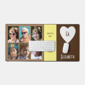 6 citations de photos ajouter nom initiales brun j (Clavier et souris)