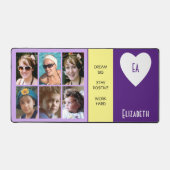 6 citations de photos ajouter nom initiales jaune (Recto)