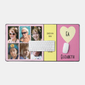 6 citations de photos ajouter nom initiales rose j (Clavier et souris)