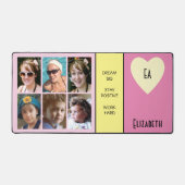 6 citations de photos ajouter nom initiales rose j (Recto)