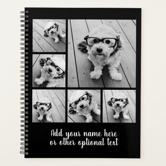 6 Collage de photos Texte facultatif — Peut modifi (Devant)