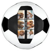 6 Collage photo 1 ligne de texte — CAN Edit Black (Tourné)