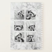 6 Collage photo sur le dos - Script en marbre avan (Dos)