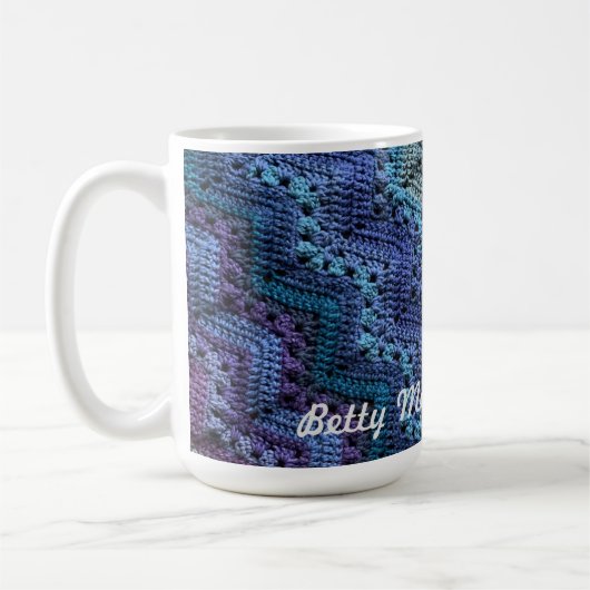 6-daagse Chunky Throw Mok van Betty McKnit (Links)
