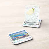 6 dessous de verre d'art : La baie les (Côté Droit)