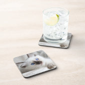 6 dessous de verre en plastique durs de Balinese (Côté Droit)