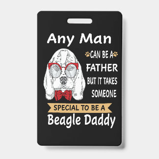 6 Elke Man Beagle Vader Badge