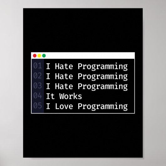 6 Fasen van het Zuiveren programmamodel Poster (Voorkant)