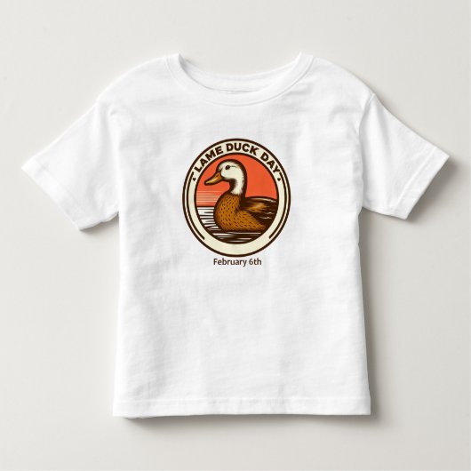 6 feb - Lame Duck Day Kinder Shirts (Voorkant)
