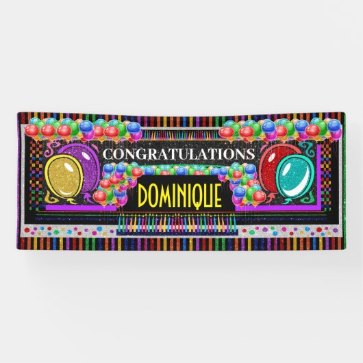 6 Foot Gefeliciteerd Banner (Horizontaal)