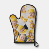 6 Foto Collage Sjabloon gepersonaliseerd Ovenwant (Voorkant)