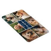 6 Foto-collage U bent mijn Funshine | Navy Pet Magneet (Rechterzijde)
