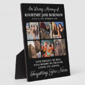 6 Foto Ter Herinnering Fotoplaat (Zijkant)