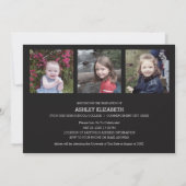 6 Foto Trendy Afstuderen Aankondiging (Achterkant)