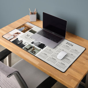 6 Foto Wedding Collage Passen getrouwd 2026 Kalend Bureaumat