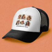 6 Fotocollage met trendy bounce script Trucker Pet