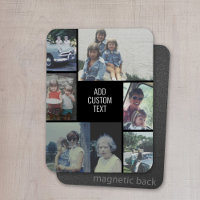 6 fotocollage - zwarte achtergrond - witte tekst