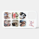 6 Fotosjabloon Monogram Case-Mate iPhone Case (Achterkant (horizontaal))