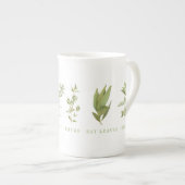 6 FRESH HERBS Bone China Mok (Voorkant rechts)
