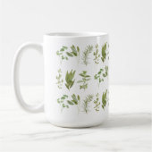 6 FRESH HERBS Grand Mug Blanc (totalité) (Gauche)