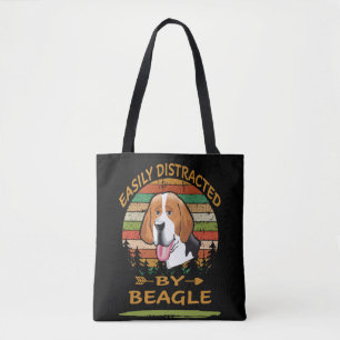 6 Gemakkelijk afgeleid door Beagle Draagtas