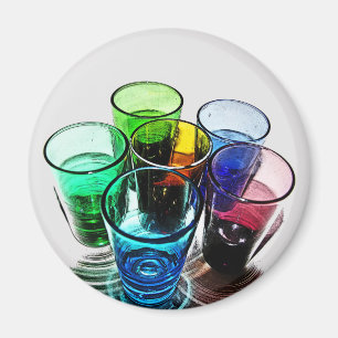 6 Glazen warme cocktailbril - Stijl 16 Magneet