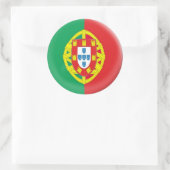 6 gros autocollants Portugal drapeau portugais (Sac)