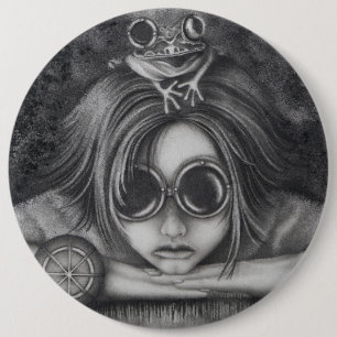 6-inch Button Kikker Princess Steampunk