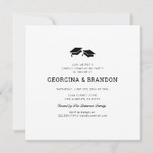 6 Invitation de remise de diplômes conjointe en co (Dos)