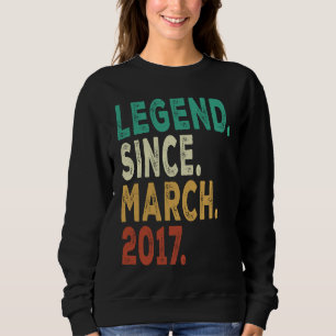 6 jaar oude legering sinds 6 maart 2017 trui