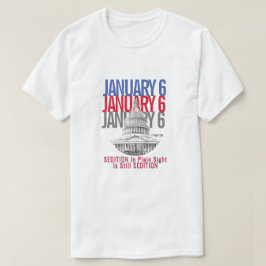 6 januari (Sedition Edition) - een MisterP T-Shirt
