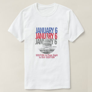 6 januari (Sedition Edition) - een MisterP T-Shirt