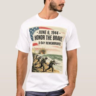 6 juni D-Day Remembrance T-shirt
